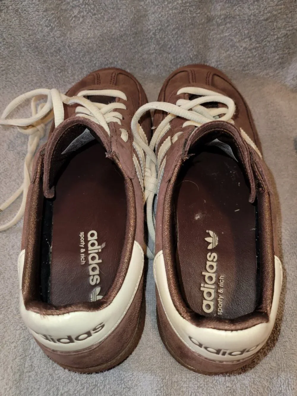 Adidas Originals Handball Spezial Sporty & Rich Brown/White Gum Sneakers IH2612